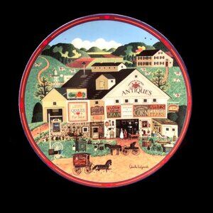 1993 Wysocki - Peppercricket Farms Ceramic Plate, 1st Issue LTD Edition Bradex